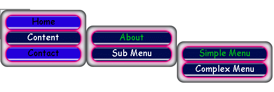 Purple Blue - Download menu layout